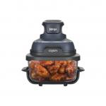 Friteuza cu aer cald Ninja CRISPi 4in1 FN101EUST, PowerPod 1700W, Capaciate 3.8L/1.4L, 2 recipiente sticla termorezistenta TempWare, Albastru 4 - lerato.ro